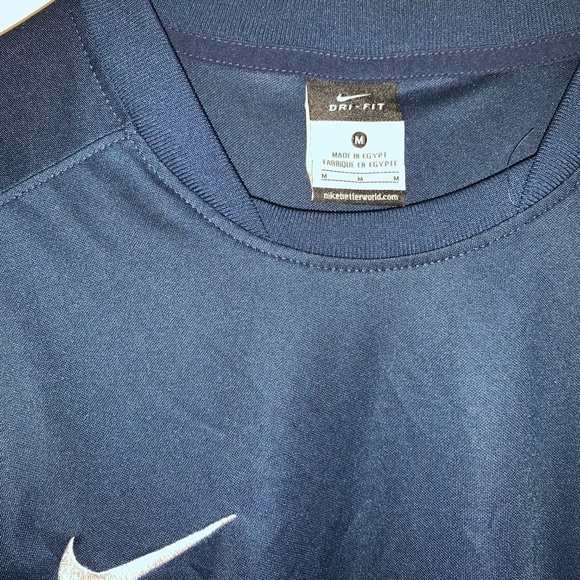 Navy Nike Dri-fit Tee - Picture 2 of 4